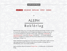 Tablet Screenshot of alephbok.com